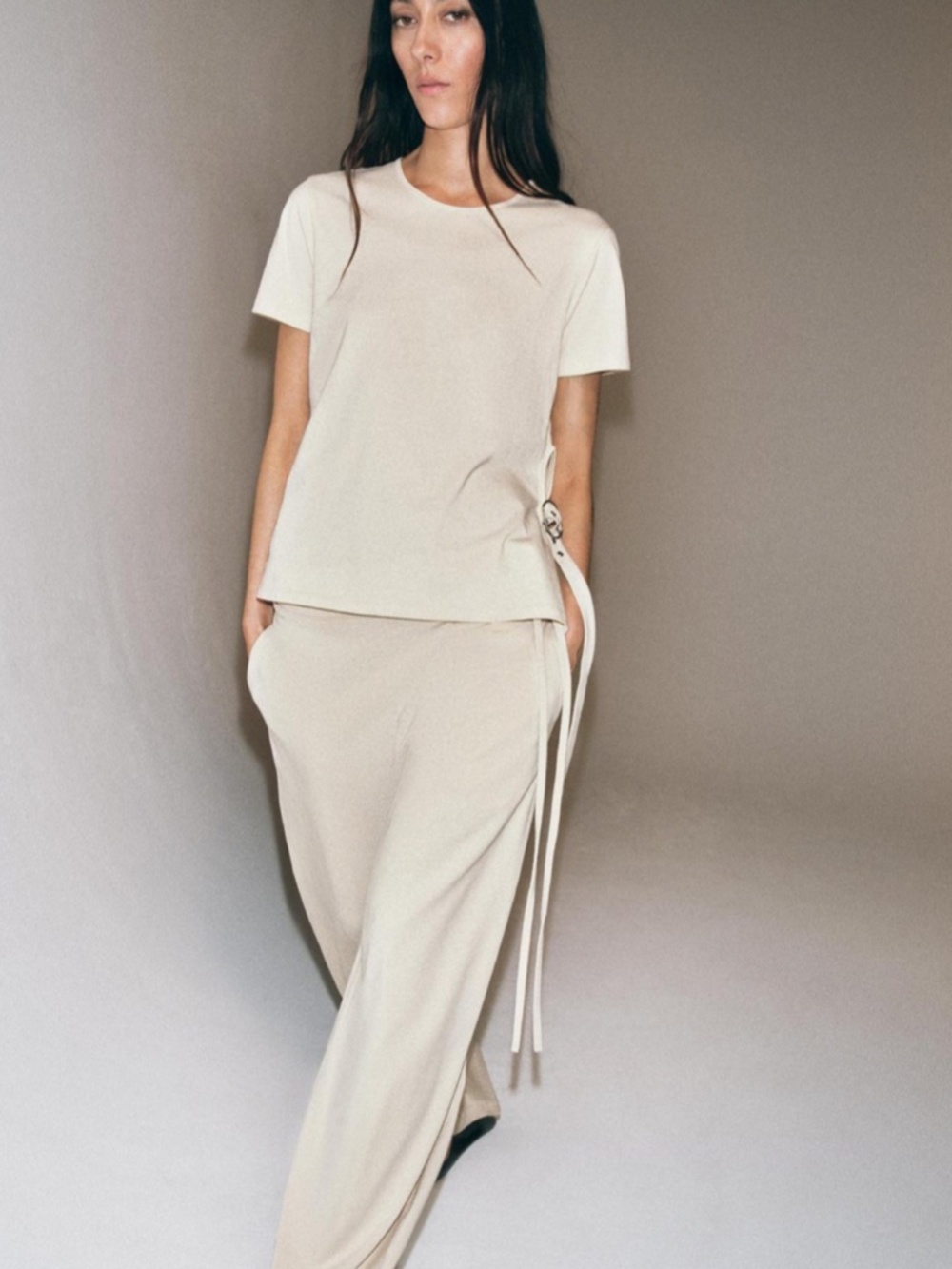 Zara Buckle Top